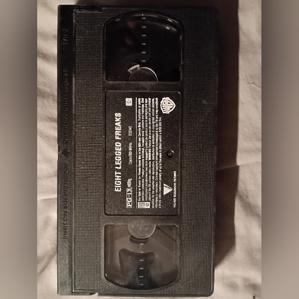 3‑Tape VHS Bundle – Bagger Vance / Eight Legged Freaks / Hillsong – No Boxes